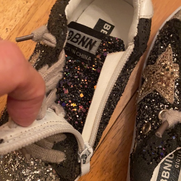 BBNIUNIU QIQILE BBNN Made in China glitter sneakers good condition size 28/190 - Picture 10 of 13